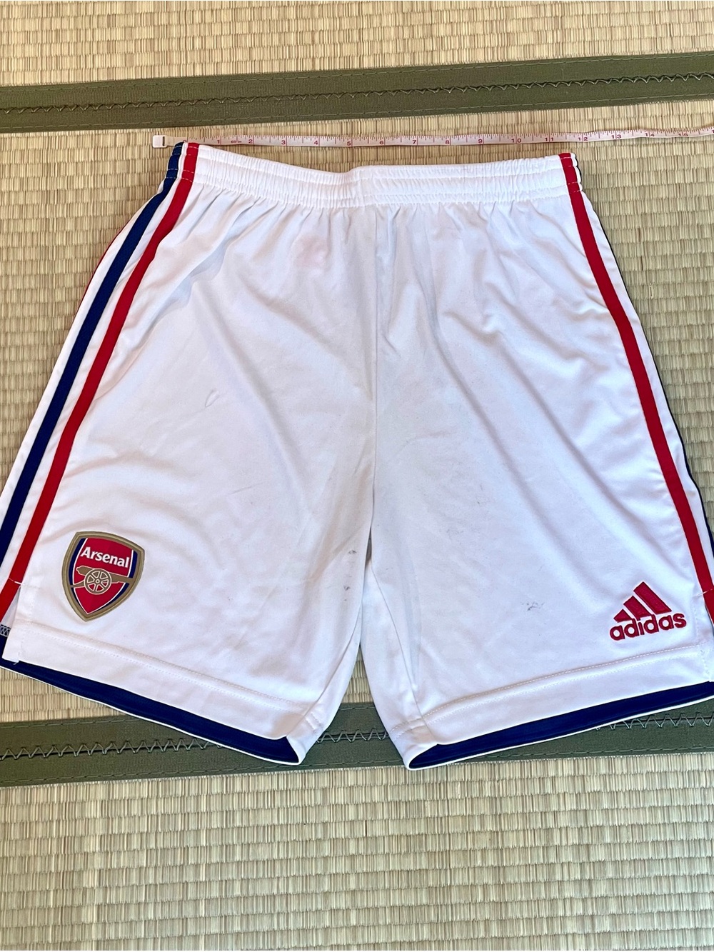 KIDS 15-16y Arsenal London 2021 2022 home Size XL Adidas shorts football soccer